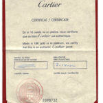 Cartier 18K Gold Tank Ring Amethyst Size 50 w/ Certificate