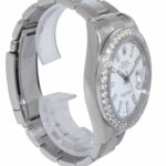 Rolex Datejust II Steel White Dial & Diamond Bezel 41mm Watch 116300