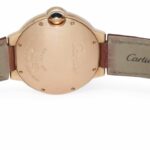 Cartier Ballon Bleu 18k Rose Gold & Diamond 36mm Automatic Watch 3003