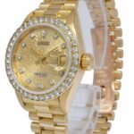 Rolex Datejust President 18k Yellow Gold Jubilee Diamond 26mm Watch '86 69138
