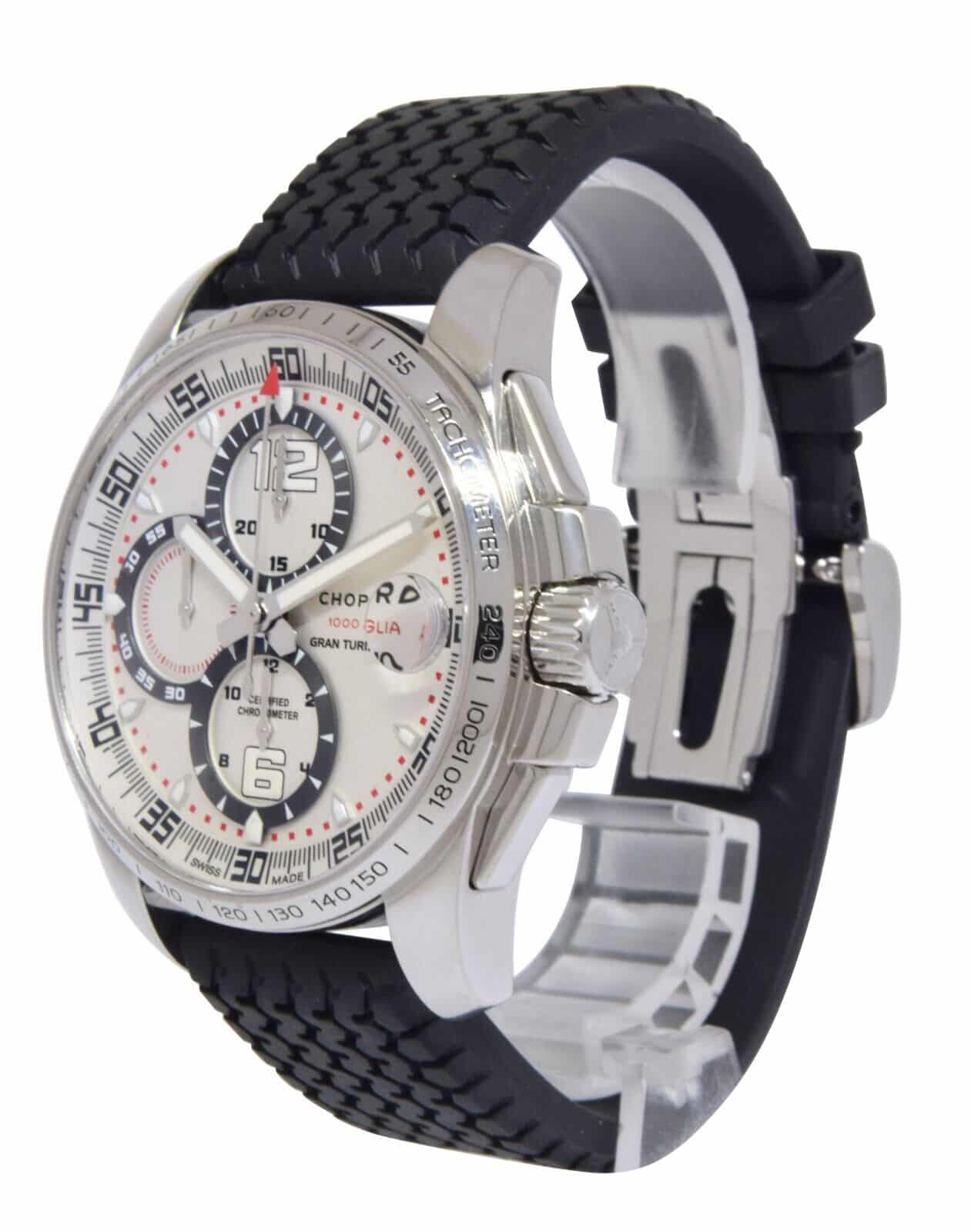 Chopard Mille Miglia GT XL Chronograph Steel White Dial 44mm Watch 16/8459