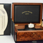 Franck Muller Master Banker 18k RG Silver Dial Mens Automatic Watch B/P 5850 MB