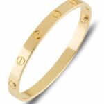 Cartier Love Bracelet Size 16cm 18k Yellow Gold & Papers '15 B6035516