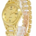 Piaget Polo 18k Yellow Gold Champagne 34mm Automatic Watch +Box 24001 M 501 D
