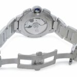 Cartier Ballon Bleu XL 44mm Chronograph Steel Mens Automatic Watch W6920002 3109