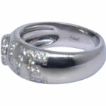 Chopard Happy Diamond Love Ring 18k White Gold Love Ring 7.5 82/2898