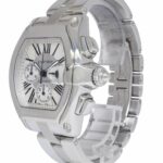 Cartier Roadster XL Chronograph Steel Silver Dial Mens Automatic Watch 2618