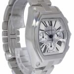 Cartier Roadster XL Chronograph Steel Silver Dial Mens Automatic Watch 2618