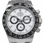 NOS Rolex Daytona Chronograph Steel & Ceramic Watch Box/Papers '21 116500LN