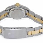Rolex Oyster Perpetual 18k Yellow Gold/Steel Black Dial Ladies 24mm Watch 76193