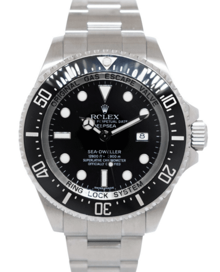 Rolex Sea-Dweller Deepsea Steel & Ceramic Black Mens 44mm Dive Watch BP G 116660
