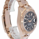 Rolex Sky-Dweller 18k Everose Gold Rhodium Dial 42mm Watch B/P 19' 326935