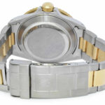 Rolex Submariner 18k Yellow Gold/Steel Serti Diamond 40mm Watch +Papers A 16613