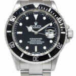 Rolex Submariner Date Steel Black Dial/Bezel Mens 40mm Automatic Watch P 16610