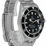 Rolex Submariner Date Steel Black Dial/Bezel Mens 40mm Watch B/P M 16610 T