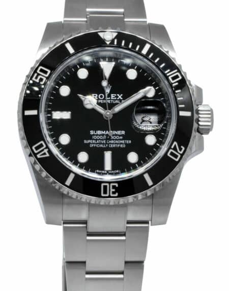 Rolex Submariner Date Steel Ceramic Mens 40mm Watch B/P NOS 2020 116610