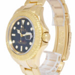 Rolex Yacht-Master 18k Yellow Gold Blue Dial Mens 40mm Watch P 16628