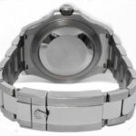 Rolex Yacht-Master 40 Steel & Platinum Rhodium Dial Mens Watch 116622