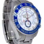 Rolex Yacht-Master II Steel Blue Ceramic Bezel Mens Watch B/P '17 116680