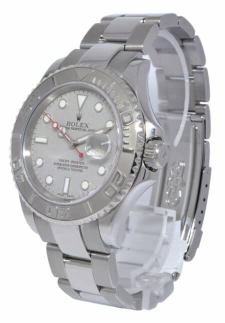 Rolex Yacht-Master Stainless Steel & Platinum Mens 40mm Automatic Watch A 16622