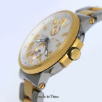 Ulysse Nardin Marine Chronometer 18k Rose Gold/Steel Mens 45mm Watch 1185-122
