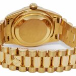 Rolex Day-Date President 18k Yellow Gold Diamond Dial/Bezel 36mm Watch E 18238