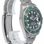 Rolex Submariner Date "Hulk" 40mm Steel Ceramic Green Dial Mens Watch B/P 116610