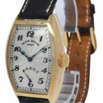 Franck Muller Curvex Retrograde 18k Yellow Gold Manual Watch 5850 RET