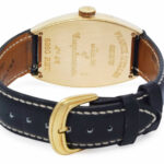 Franck Muller Curvex Retrograde 18k Yellow Gold Manual Watch 5850 RET