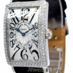 Franck Muller Long Island 18k WG Diamond Quartz Watch Box/Papers 952 QZ D CD