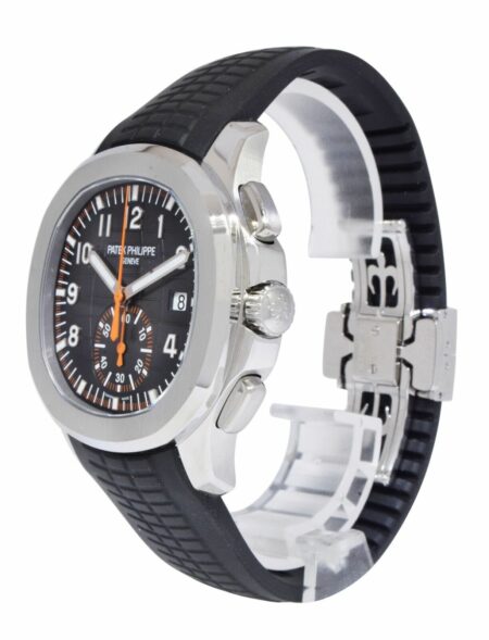NEW Patek Philippe 5968 Aquanaut Chronograph Steel & Rubber Watch B/P 5968A-001