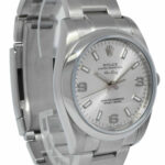Rolex Air-King Steel Silver Dial Oyster Bracelet 34mm Automatic Watch Z 114200