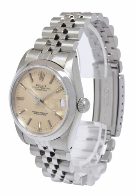 Rolex Datejust Steel Silver Dial Ladies 31mm Jubilee Watch +Papers '86 68240