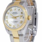 Rolex Datejust 18k Yellow Gold/Steel MOP Roman Dial Ladies 31mm Watch Z 178273