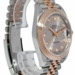 Rolex Datejust 41 18K Rose Gold/Steel Sundust Dial Watch Box/Card '19 126301
