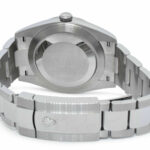 Rolex Datejust 41 Steel /18k WG Bezel Silver Index Dial Mens Watch + Card 126334
