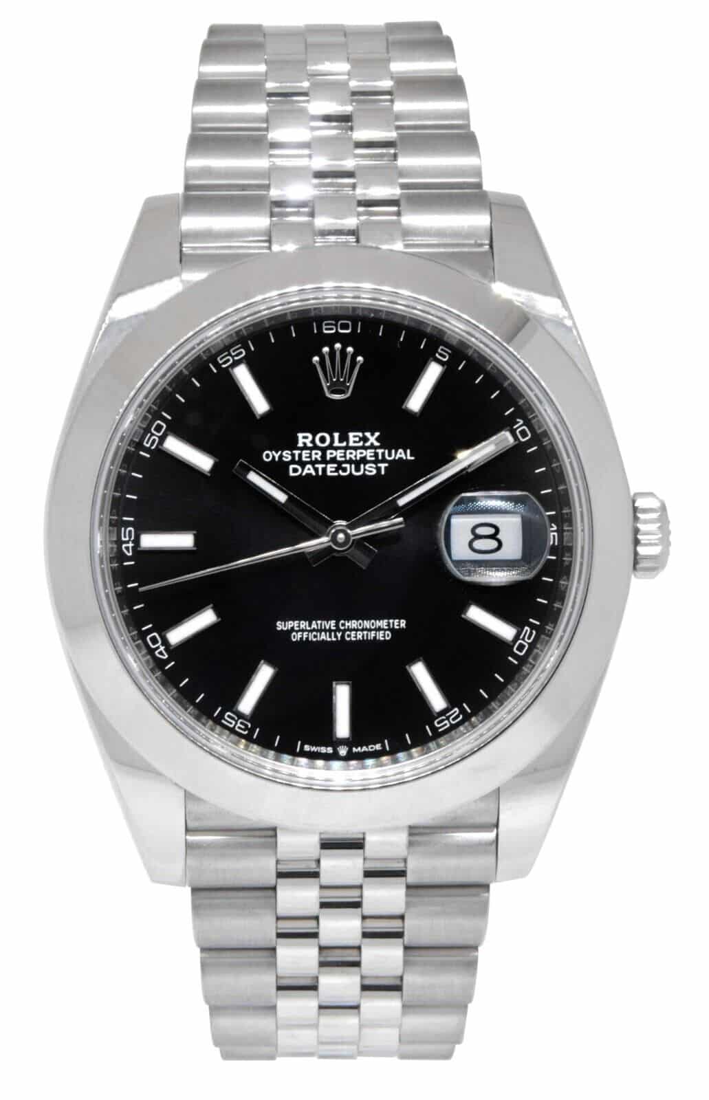 Buy Genuine Used Rolex Datejust 41 126334 Watch - Bright Blue Dial | SKU  4620
