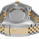 Rolex Datejust 41 Yellow Gold/Steel Champagne Diamond Dial Jubilee Watch 126333