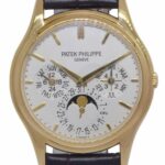 Patek Philippe Grand Complications Yellow Gold Perpetual Calendar Watch 5140J