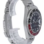 Rolex GMT-Master II Steel Black/Red Coke Bezel Mens 40mm Watch B/P Y 16710