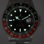 Rolex GMT-Master II Steel Black/Red Coke Bezel Mens 40mm Watch B/P Y 16710