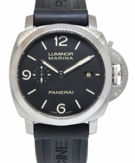 Panerai Luminor Marina PAM 312 Steel Black Dial 44mm Automatic Watch PAM00312