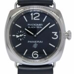 Panerai Radiomir Black Seal Logo PAM 754 Steel 45mm Manual Watch B/P PAM00754