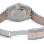 Rolex Datejust 41 18k Rose Gold/Steel Wimbledon Gray Dial Watch B/P '20 126331
