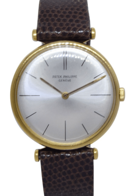 Patek Philippe Vintage Calatrava 18k Yellow Gold 33mm Manual Watch 2592