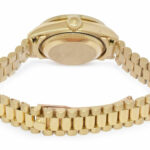 Rolex Datejust President 18k Yellow Gold Blue Vignette Diamond 26mm Watch 69178