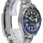 Rolex GMT-Master II Batman Black/Blue Ceramic Steel Oyster Watch +12 116710