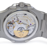 Patek Philippe Nautilus Complication S. Steel Blue DIal Watch B/P '24 5712/1A