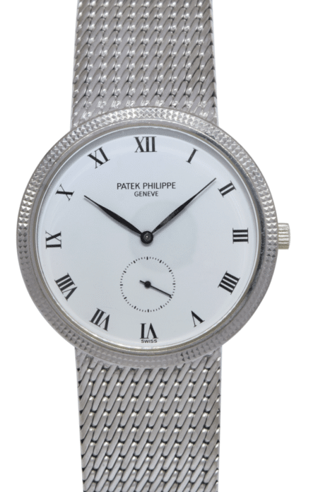 Patek Philippe Calatrava 3919/5 18k White Gold 33mm Manual Watch 3919/1G