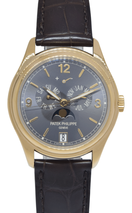 Patek Philippe Annual Calendar Moon 5146 18k Yellow Gold 39mm Watch B/P 5146J